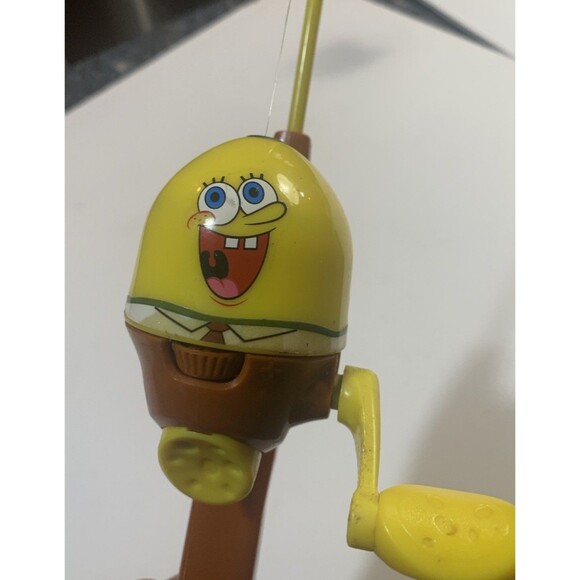 SpongeBob SquarePants Fishing Rod & Reel Zebco 2009 Sheldon J. Plankton Sinker - Picture 8 of 11